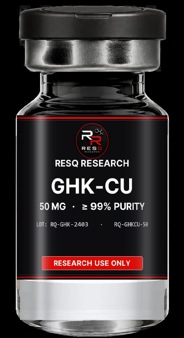 GHK-Cu reference laboratory vial