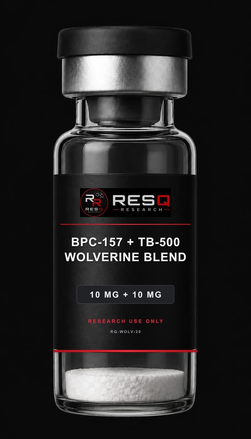 BPC-157 + TB-500 (Wolverine) 10 mg + 10 mg research vial