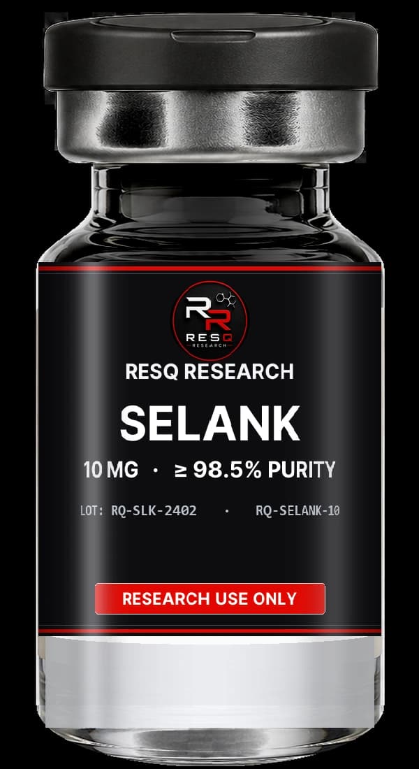 Selank reference laboratory vial